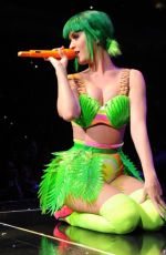 LATY PERRY Performs at The Prismatic World Tour in Raleigh in New York