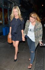 LAURA WHITMORE Arrives at Groucho Club