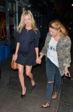 LAURA WHITMORE Arrives at Groucho Club