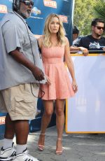 LAUREN CONRAD on the Set of Extra at Universal City