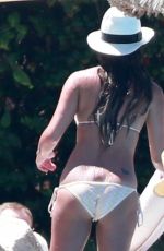 LEA MICHELE in Bikini at a Pool in Cabo San Lucas