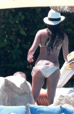 LEA MICHELE in Bikini at a Pool in Cabo San Lucas