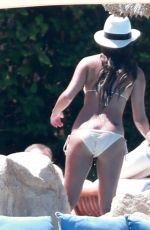 LEA MICHELE in Bikini at a Pool in Cabo San Lucas