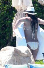 LEA MICHELE in Bikini at a Pool in Cabo San Lucas