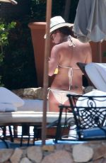 LEA MICHELE in Bikini at a Pool in Cabo San Lucas