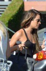 LEA MICHELE Shopping at Whole Foods in Los Angeles