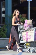 LEA MICHELE Shopping at Whole Foods in Los Angeles