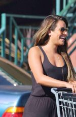 LEA MICHELE Shopping at Whole Foods in Los Angeles