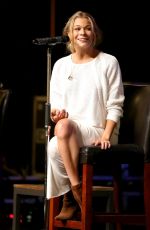 LEANN RIMES at CMA Close Up Stage Artist of the Day Event in Nashville