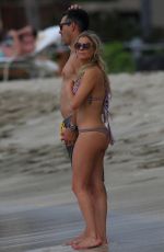 LEANN RIMES in Bikini at a Beach in Hawaii 2306