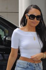 LEIGH-ANNE PINNOCK Arrives at Radio One Studio in London