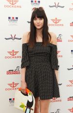 LILAH PARSONS at Dockers Flannels for Heroes Cricket Match in London