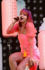 LILY ALLEN Performs at Glastonbury Festival