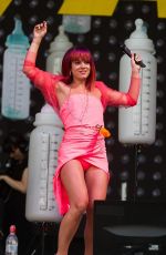 LILY ALLEN Performs at Glastonbury Festival