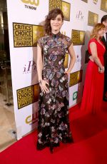 LIZZY CAPLAN at 2014 Critics Choice Television Awards in Beverly Hills