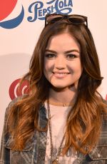 LUCY HALE at Iheartradio Album Release Party in Burbank