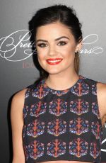 LUCY HALE at Pretty Little Liars 100th Episode Celebration in Hollywood