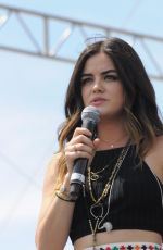 LUCY HALE Performs at B93 Birthday Bash in Martin Mi