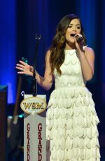 LUCY HALE Performs at the Grand Ole Opry in Nashville