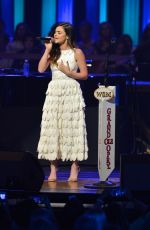 LUCY HALE Performs at the Grand Ole Opry in Nashville