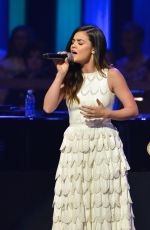 LUCY HALE Performs at the Grand Ole Opry in Nashville