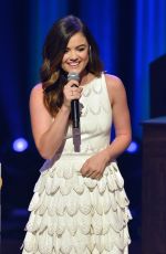 LUCY HALE Performs at the Grand Ole Opry in Nashville