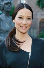 LUCY LIU at Stella Mccartney Spring 2015 Presentation in New York
