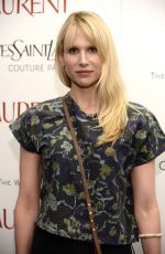 LUCY PUNCH at Yves Saint Laurent Premiere in new York