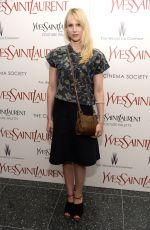 LUCY PUNCH at Yves Saint Laurent Premiere in new York