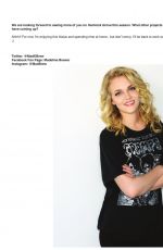 MADELINE BREWER in Regard Magazine, June 2014 Issue