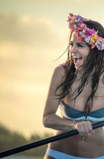 MARIA MENOUNOS in Bikini at a Photoshoot in Bora Bora