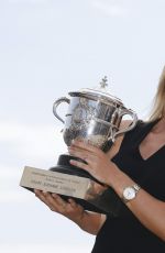 MARIA SHARAPOVA at Roland Garros Trophy Photoshoot in Paris