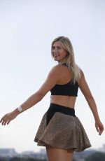 MARIA SHARAPOVA at Roland Garros Trophy Photoshoot in Paris