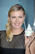 MARIA SHARAPOVA at Sugarpova Pinkberry Topping Launch in London
