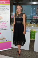 MARIA SHARAPOVA at Sugarpova Pinkberry Topping Launch in London