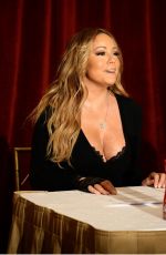 MARIAH CAREY at Butterfly Launch in New York