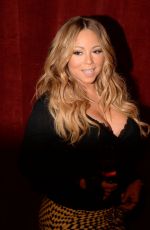 MARIAH CAREY at Butterfly Launch in New York