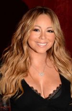 MARIAH CAREY at Butterfly Launch in New York