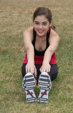 MCKALEY MILLER Out Exercising at a Park in Los Angeles