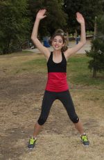 MCKALEY MILLER Out Exercising at a Park in Los Angeles