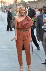 MEAGAN GOOD at Jimmy Kimmel Live in Hollywood