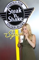 MEGAN HILTY at Steak