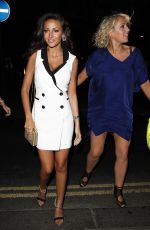 MICHELLE KEEGAN Celebrates Her 27th Birthday at Shaka Zulu Nightclub