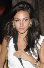 MICHELLE KEEGAN Out in London on Her 27th Birthday