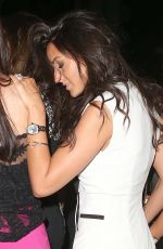 MICHELLE KEEGAN Out in London on Her 27th Birthday