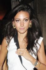 MICHELLE KEEGAN Out in London on Her 27th Birthday