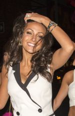 MICHELLE KEEGAN Out in London on Her 27th Birthday