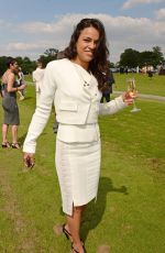 MICHELLE RODRIGUEZ at Veuve Clicquot Polo Classic in Jersey City