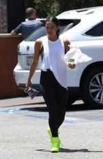 MICHELLE RODRIGUEZ Leaves Bay Cities Iitalian Deli in Santa Monica