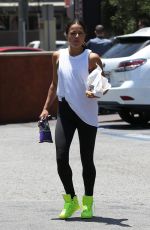MICHELLE RODRIGUEZ Leaves Bay Cities Iitalian Deli in Santa Monica